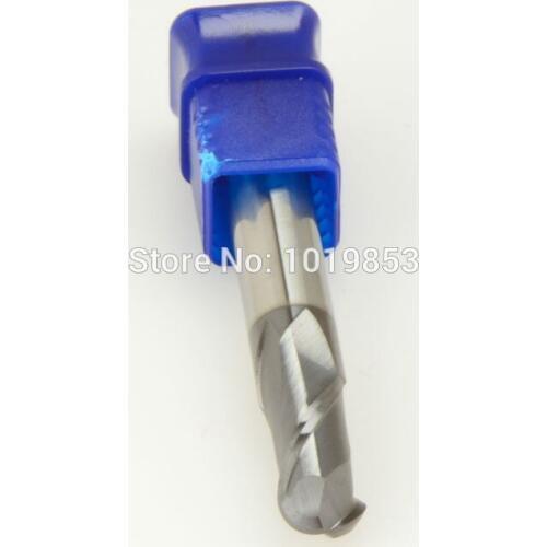 2pcs CGS-250 R5X10X100L HRC50 SOLID tungsten carbide ball nose end mill for stainless steel 304 316 or steel