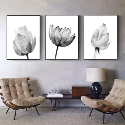 Minimalist Style Abstract Plant Flower Succulent Photography Canvas Painting Wall Picture Printing Poster Living Room Decoration