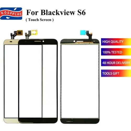 For Blackview S6 Touch Screen Glass Panel Original Digitizer Sensor Lens 5.7" For Blackview S6 Moblie Phone Touchscreen