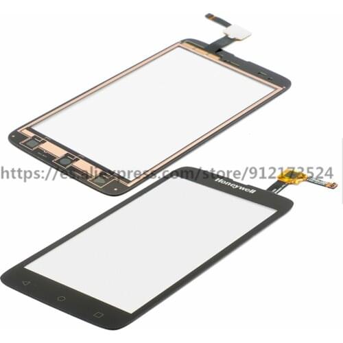 Capacitive touch screen panel, repair spare part, black, for Honeywell EDA50