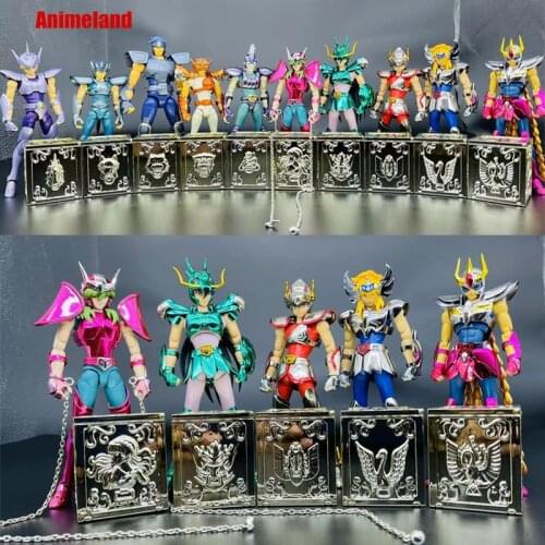 Saint Seiya Myth Cloth EX Bronze Pandora Box Pegasus Dragon Andromeda Cygnus Phoenix Unicorn Bear Lionet Hydra Wolf 10 Figure