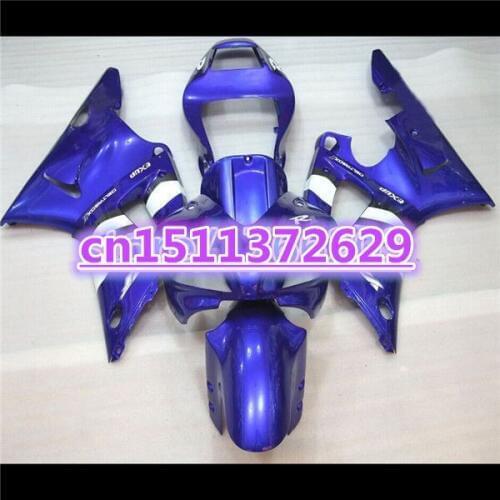 ABS Fairing Set for YZFR1 98-99 YZF1000 1998 1999 R1 YZF1000 98 99 Plastic Kit blue white YZF R1 98 99-Dor D