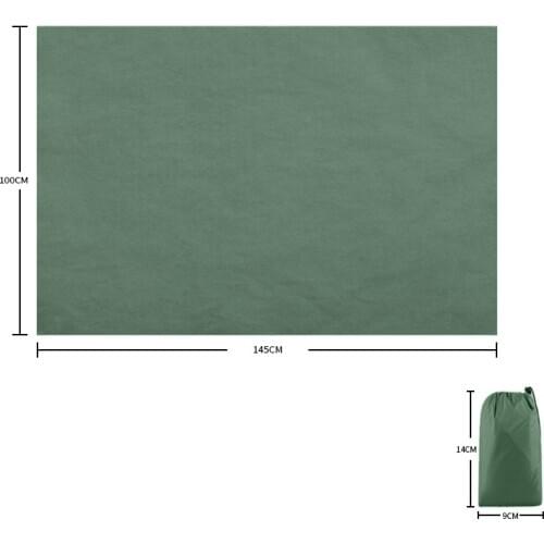 Mini Outdoor Camouflage Green Sky Ultralight Tarp Canopy Tent Outdoor Camping Mat Picnic Blanket