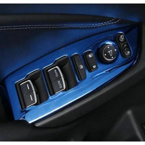 SBTMY 4PCS/SET Stainless steel decorative frame of window regulator For Honda Accord 10th 2018 2019