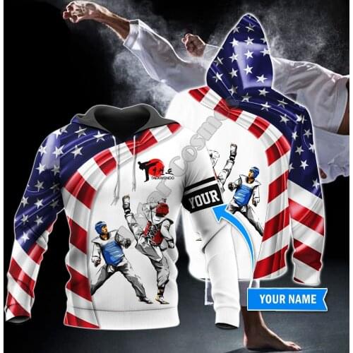 NewFashion Cosplay Martial Arts Sports Taekwondo Sportswear Tracksuit Harajuku 3DPrint Men/Women Funny Casual Jacket Hoodies A-6