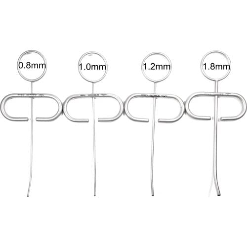 Dental MTA Cement Teeth Filling Plugger Applicator Carrier Root Canal Endodontic 0.8/1.0/1.2/1.8mm