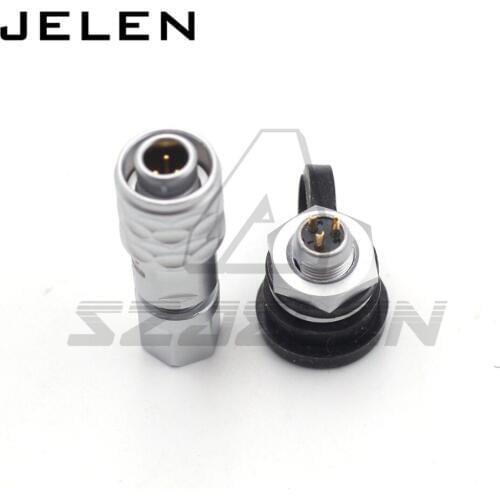 WEIPU SF6 series waterproof connector 3pin plug ang socket, Weipu SF6 3pin male and female plug electrical waterproof cable