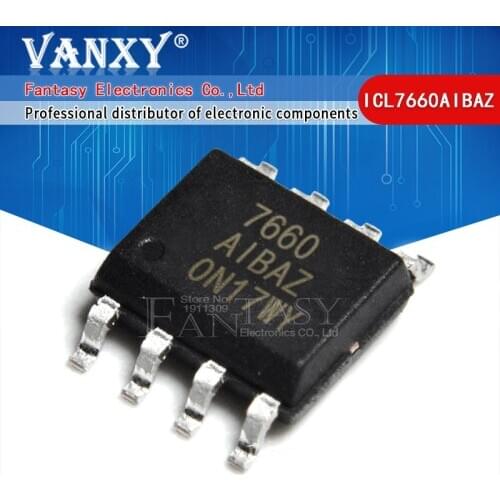 10PCS ICL7660AIBAZ SOP8 ICL7660AIBA SOP ICL7660 SOP-8 7660AIBAZ