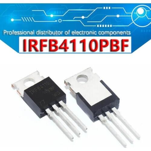 10pcs/lot IRFB4110PBF IRFB4110 High Current MOS FET 100V180A