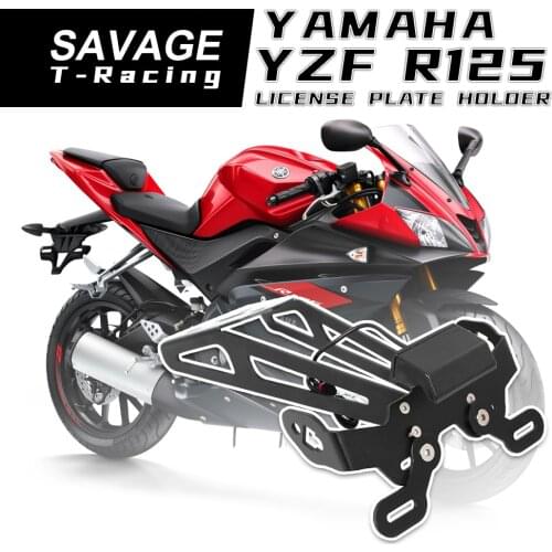 2018-2020 License Plate Holder LED Light For YAMAHA MT-125 YZF R125 MT125 YZ-F R125 2019 Motorcycle Accessories Rear Tail Tidy