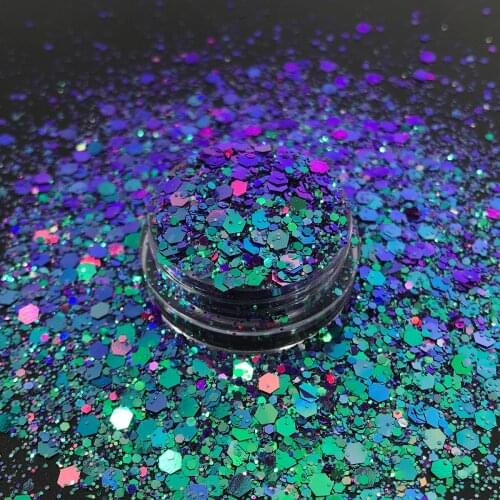 5g Color Chameleon Glitter Sequins Shiny Chunky Glitter Nails Accesorios Nail Design Nail Art Decorations Лак Для Ногтей