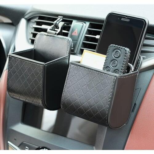Car Leather Organizer Box Glasses Phone Holder Accessories For Lada Niva Kalina Granta Priora Largus Samara Priova Vesta 2110