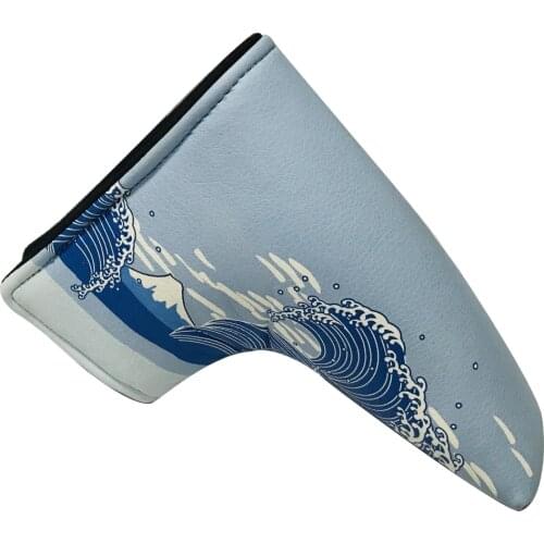 Golf Putter Head Cover Headcover Embroidered Blade Fit All Brands - Unisex Men Women Kids Golfer Xmas Gift