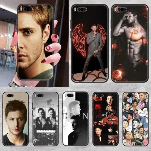 Supernatural Jensen Ackles Phone case For Xiaomi Mi Max Note 3 A2 A3 8 9 9T 10 Lite Pro Ultra black trend shell painting funda