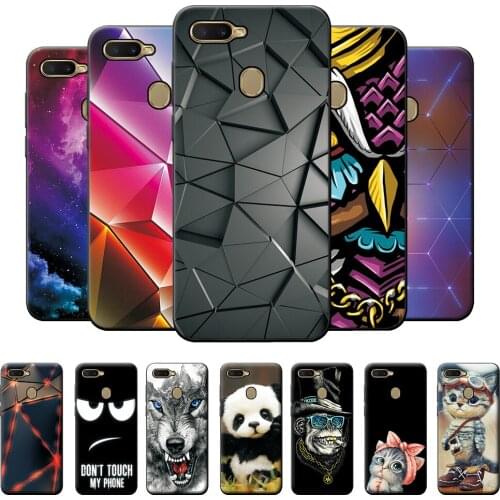 For OPPO A5S Case Cover on OPPO A5s Soft Silicone Fashion Case For OPPO A5S TPU Phone Back Cover For OPPO A5S A5 S Case Animal