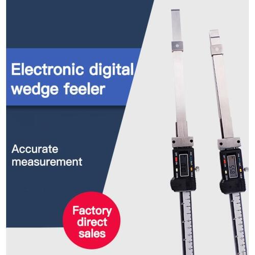 1-10mm 10-20mm 20-30mm Digital wedge feeler gauge electronic display feeler gauge Electronic Wedge feeler gauge