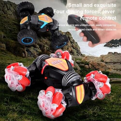2 Colors New Childrens Remote Control Off-Road Car Mini Twist Car Gesture Sensing Drift Stunt Car Electric Toys For Kids Gift
