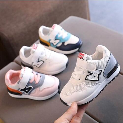 Disney Childrens sports shoes in the spring and autumn 2021 new running shoes sneakers boy loafers torre shoes of the girls