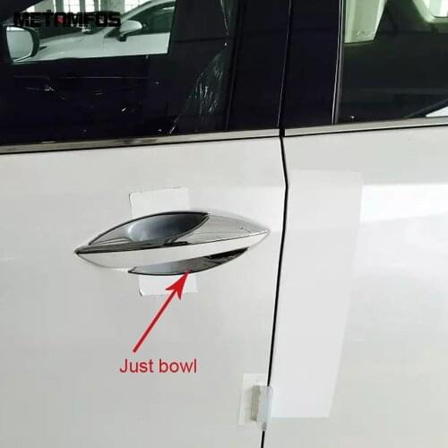 For Lexus RX 2016 2017 Chrome Door Handle Bowl Cover Trim Molding Sticker Decoration Frame Exterior Accessories Car Styling