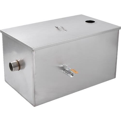 JTD-01Z Stainless Steel Oil Strainer Water Separator Commercial Grease Trap Interceptor For Kitchen Wastewater 50mm/60mm 1.5T/H