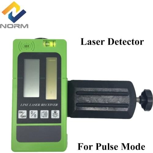 Laser Level Receiver Detector for Red Green Beam Laser Leveler with Pulsing Mode Outdoor Indoor Vertical Horizontal Lines