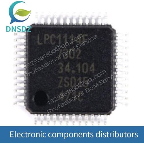 LPC1114FBD48/302 LPC1114FBD48 32-BIR Microcontroller 32K Cortex-M0 100%New 5Pcs