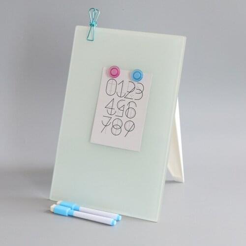 Magnetic whiteboard, dry erase board, writing, teaching practice, A4 size drawing board, refrigerator magnets, notice board, doo