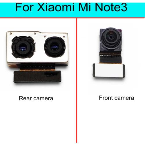 FOR xiaomi MI note3 Front rear facing camera FOR phone xiaomi MI note 3