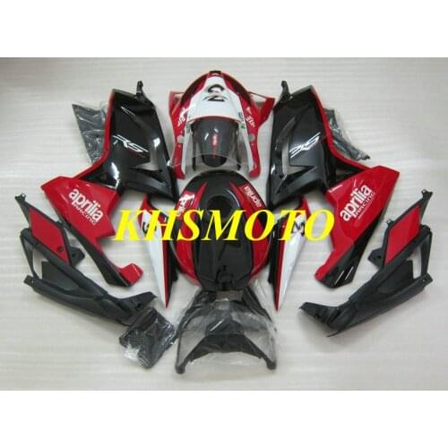 Injection mold Fairing kit for Aprilia RS125 07 08 09 10 11 RS 125 2007 2008 2009 2011 Red black Fairings set+gifts AP27
