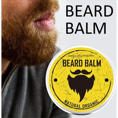 Bellezon Natural Beard Balm Moustache Styling Beeswax Moisturizing Smoothing Gentlemen Beard Balm Organic Men Grooming Kit