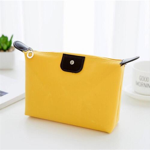 2018 New Style Fashion 1 Piece Waterproof Cosmetic Makeup Bag Pencil Case Storage Pouch Purse Zipper