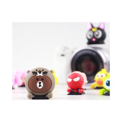 New 3D Cartoon pet lovers DSLR Camera Flashlight Hot Shoe cover For Canon Nikon Fuji Samsung Leica sony Olympu LUMIX mirrorless