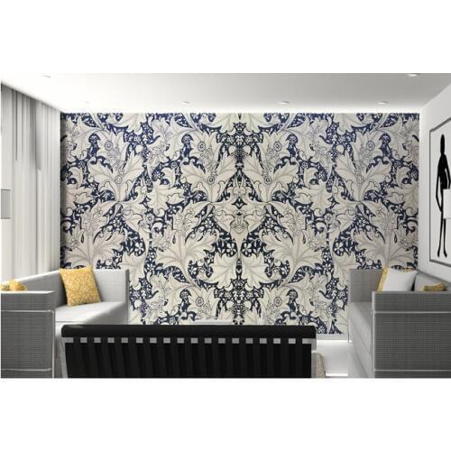 Custom 3D large mural,European style retro hand drawn pattern ,living room sofa TV wall children bedroom wall paper