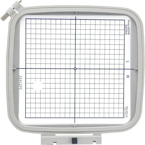 Sew Tech SQ20B Embroidery Hoop for Janome MC 500E 400E 550E Memory Craft Elna Expressive 830 830L etc, Rectangle Small Hoops