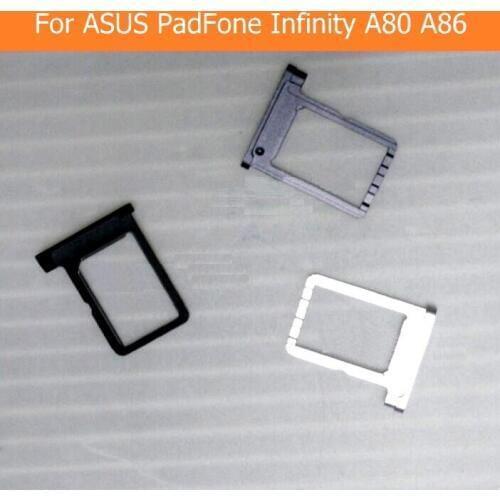Genuine Sim Card Slot Holder for ASUS PadFone Infinity A80 A86 T003 T004 Sim Card reader Tray SIM card socket adapter connector