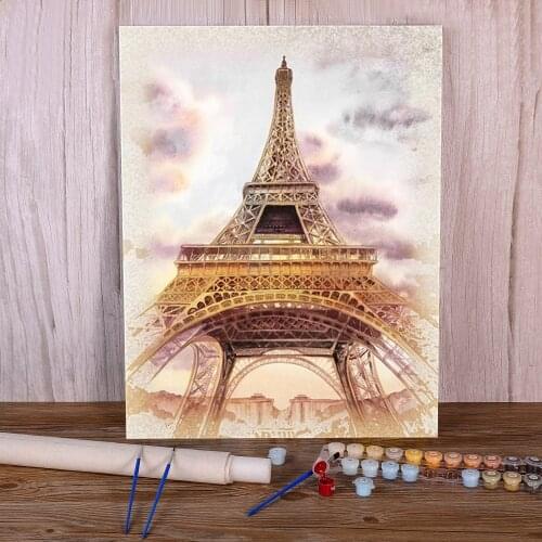 Scenery Landscape Painting By Numbers Set Acrylic Paints 40*50 Picture By Numbers Photo Home Decoration For Handicraft