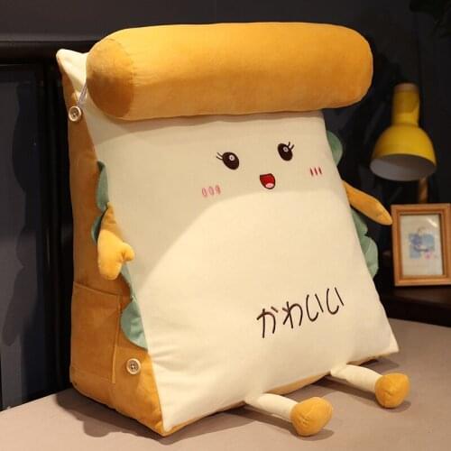 Bed Head Backrest Cushion Pillow Summer Triangle Pillow Bed Pillow