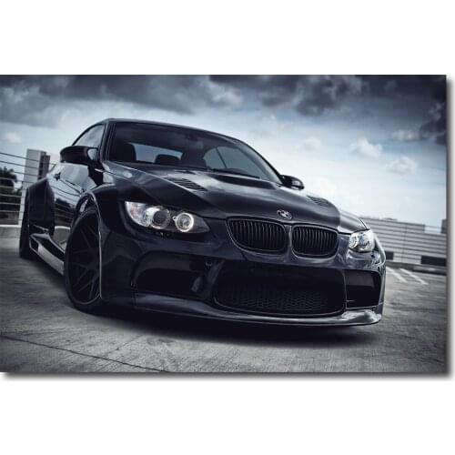 Super Sport Car Wallpaper Canvas Poster Wall Art Pictures Painting Wall Art for Living Room Home Decor (No Frame)