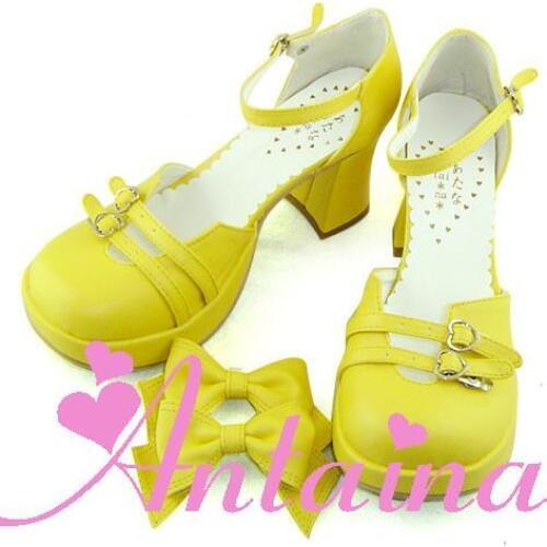 Princess sweet lolita shose Lolilloliyoyo antaina gothic shoes customcos punk bow good looking an9806 princess shoes PU feather