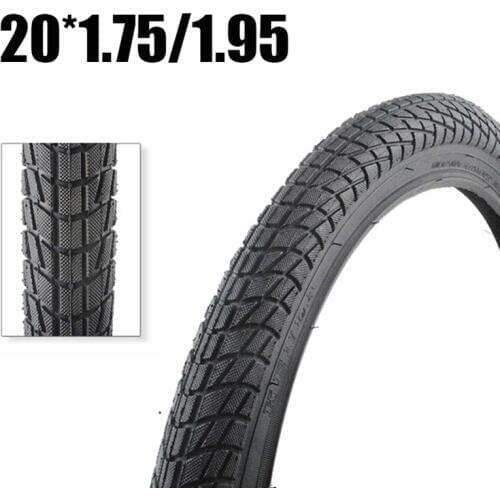 High quality bicycle tyre 20*1.75/1.95 BMX Bicycle Tire Diamond Grain Tire City Riding Cycling Bicycle Accessories