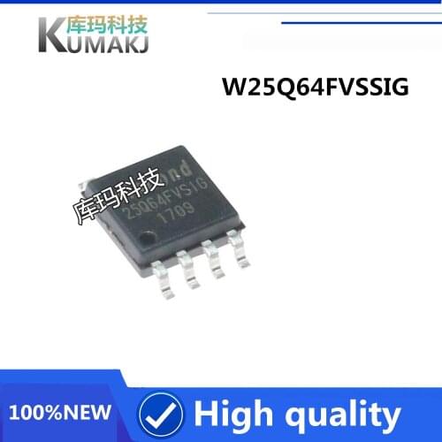 10PCS/LOT 100%Original New W25Q64 W25Q64BVSIG W25Q64FVSSIG W25Q64FVSIG