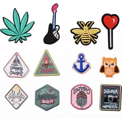 2021 New Cartoon Embroidered Cloth Stickers Patch