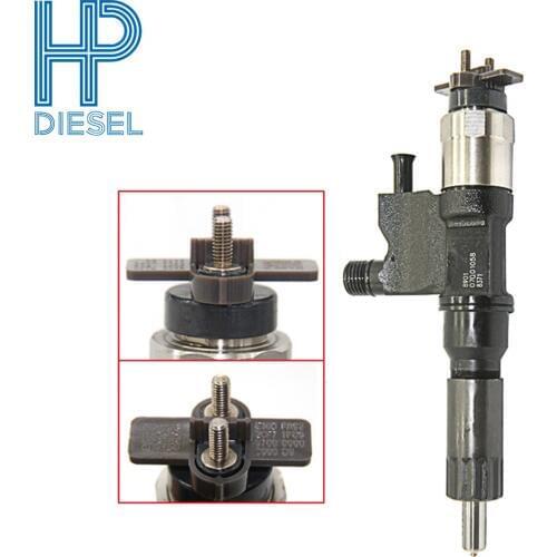 6pcs/lot injection 8901 fuel auto engine injector 095000-8901 for Denso, common rail injector 0950008901 for engine 6HK1, 4HK1