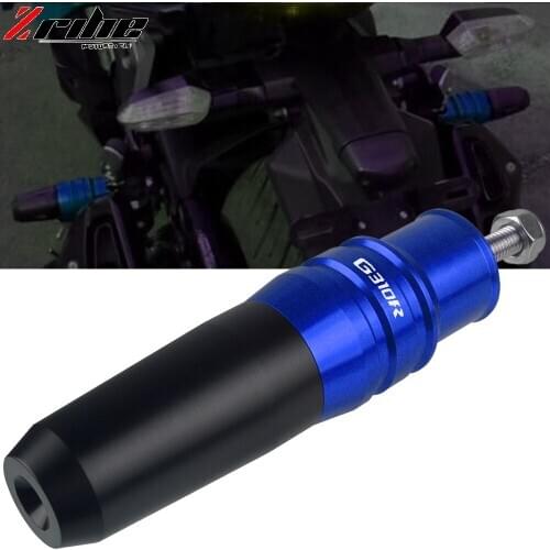 CNC Aluminum Motorcycle Exhaust Slider Crash Protector For BMW G310GS G310R 2019 2018 Exhaust Sliders Protection G310 GS/R