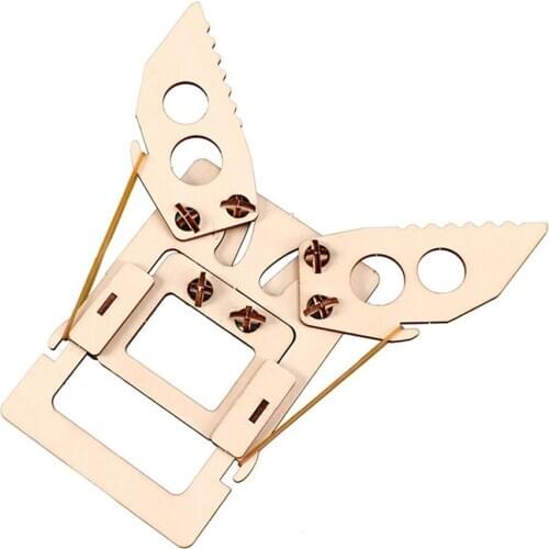 DIY Assembily Mechanical Manipulator Hand Physics Experiment Educational Kid Toy