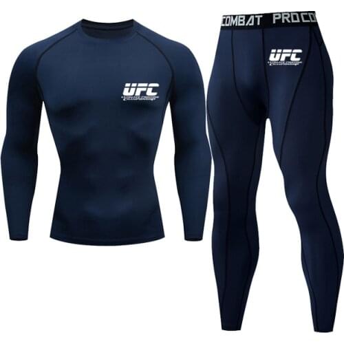 Mens Suit Quick Drying Sports Tights Compression Sports Shorts Mens Basketball Training Suit Boxing Suit Mens Tights Suit