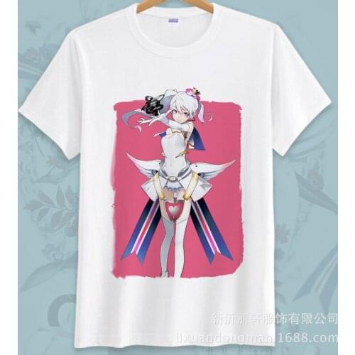 Anime Caligula Cosplay T Shirt Women/Men Fashion Cartoon Printed Summer T-Shirt Graphic Top Tee Casual tshirt Streetwear Costume