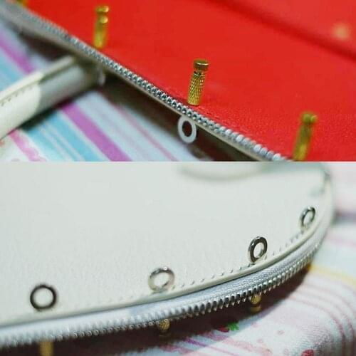 Handmade Leather DIY Tool Fixed Position Basting Needle Craft Located Locking Sewing Stitching Leather Suture Edge S3X0