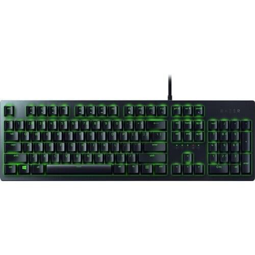 Razer Huntsman Essential Mechanical Black Keyboard 104 Keys Wired RGB Backlight Gaming Keyboard with Razer Optical Switches