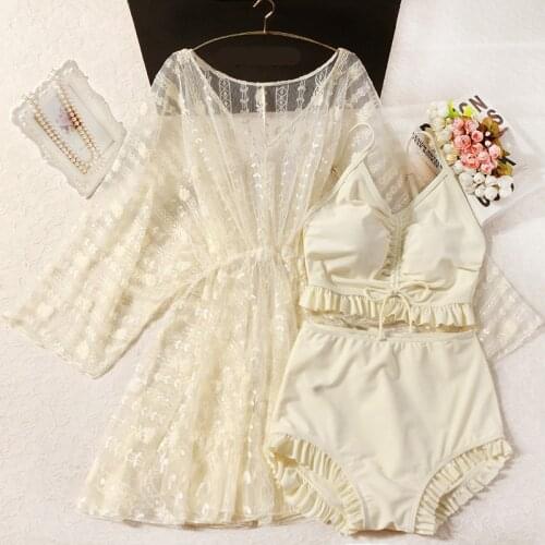 STAERK conservative skirt restoring ancient ways is covered belly thin bubble hot spring bathing suit fission female xia